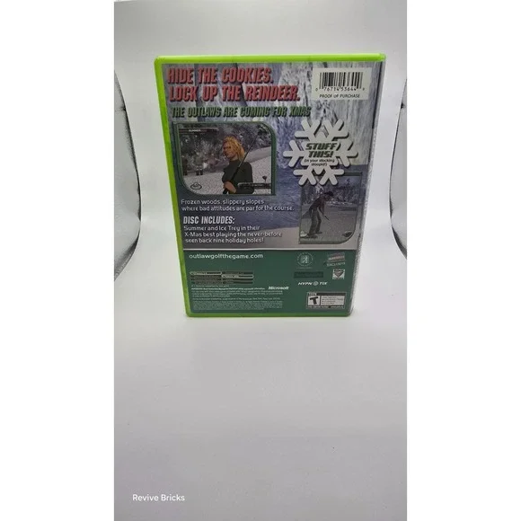 Microsoft Xbox Outlaw Golf 9 More Holes of X-Mas Blockbuster Exclusive Tested - Picture 6 of 7